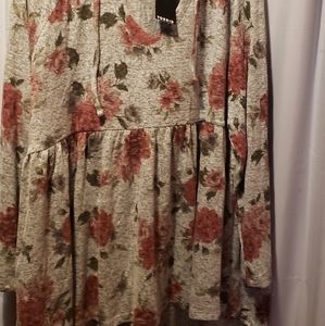 Torrid high low hacci babydoll hooded top 2 XXL